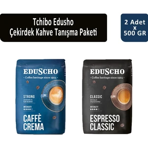 Kahve Dünyası Tchibo Eduscho Çekirdek Kahve Tanışma Paketi 500 gr x 2 Adet