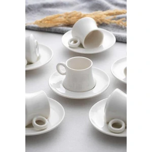 PORJ-05221 Adelle 6lı Kahve Fincan Takımı