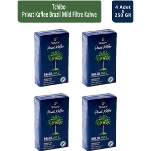 Privat Brazil Mild Filtre Kahve 250 gr x 4 Adet