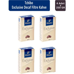 Exclusive Decaf Filtre Kahve 250 gr x 4 Adet