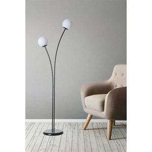 Rose 2 Li Siyah Beyaz Camlı Lambader