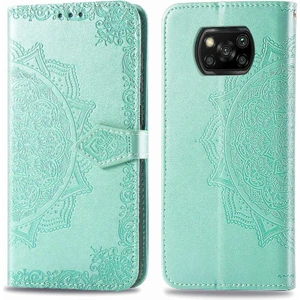 Mays Boutique Xiaomi Poco X3 Nfc Darbeye Deri Kılıf Zarif Desen (Yurt Dışından)