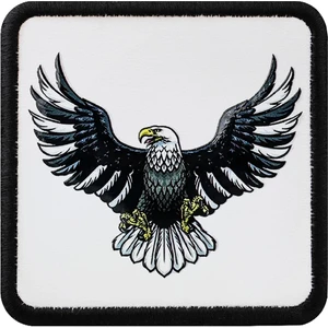V1 Kartal - 4 Kod Logolu Unisex Beyaz Bench (Patch)