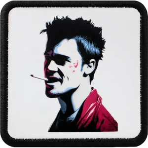 V1 Fight Club - 2 Kod Logolu Unisex Beyaz-Siyah Bench (Patch)