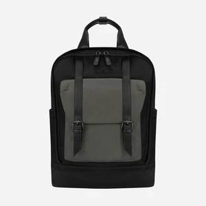 Solna Unisex Okul Bacpack Dolgulu Laptop Bölmeli Deri Kemer Su Geçirmez Sırt Çantası