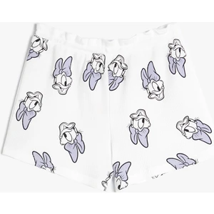 Daisy Duck Şort Cepli Beli Lastikli