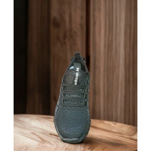 Meliten Kids Kids Sneaker Bağcıksız Aqua Ultra Hafif Ortopedik Unisex Spor Ayakkabı Siyah