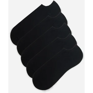 5'li Erkek Siyah Patik Çorap