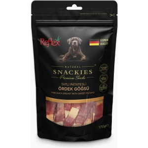 Snackies Tatlı Patatesli Ördek Gögsü 170 gr