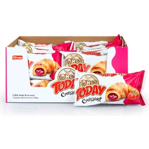 Today Kruvasan Çilekli 40 Gr. 20 Adet (1 Kutu)