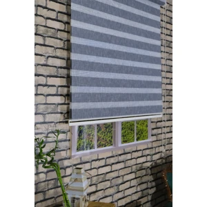 Gri Kırçıllı Üst Kalite Zebra Perde