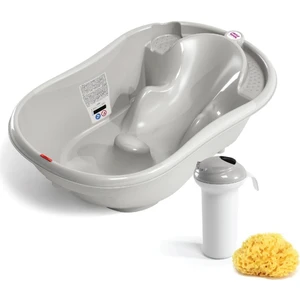 OkBaby Onda  Banyo Küveti  Bebek Duşu  Doğal Banyo Süngeri No.10 / A.Gri