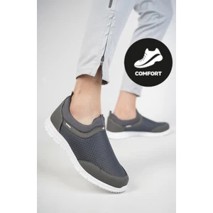 Star Garantili Unisex Ortopedik Bağcıksız Esnek Slip-On Nefes Alabilen Hafif Yürüyüş Koşu Sneaker Spor Ayakkabı