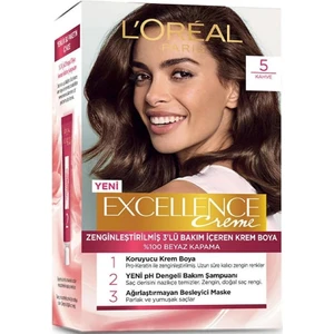L'Oréal Paris Loreal Paris Excellence Creme Saç Boyası 5 Kahve