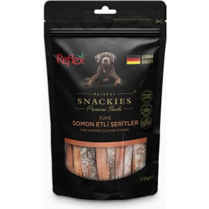 Füme Somon Etli Şeritler 170 gr Kedinizin Sağlığı için Doğal ve Lezzetli Ödül