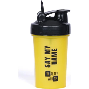 Walter White Sporcu Shaker Ergonomik Tasarım Sızdırmaz 550 ml Sarı Renkli Karıştırıcı
