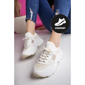Sepho Garantili Günlük Yürüyüş Koşu Yüksek Taban Rahat Kadın Sneaker Spor Ayakkabı