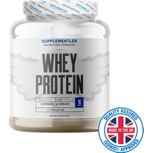 Nutrition Company Whey Protein Tozu 500 g – Kurabiye Aromalı, Süt Bazlı ve B6 Vitaminli Sporcu Besini