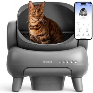 Üstü Açık Akıllı Full Otomatik Kedi Tuvaleti, App Kontrol, Uv Temizleme