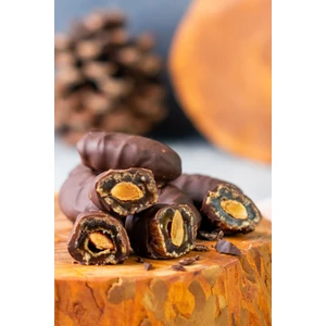 Bitter Çikolatalı Bademli Hurma 250 gr