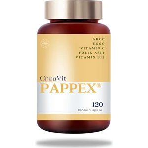 Pappex® Egcg, Vitamin B12 ve Vitamin C, 120 Vegan Kapsül