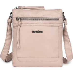 Yıkama Deri Postacı Askılı Soft Kadın Çantası 21-K Barcelona 1876