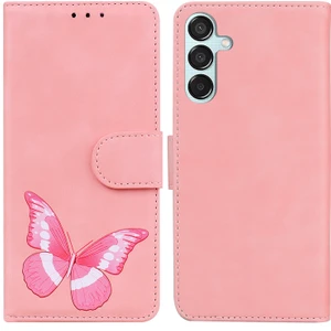 Seashell Digital Samsung Galaxy M15 5g Kılıf Cüzdan Kılıf Deri Telefon Kılıfı-Pembe (Yurt Dışından)