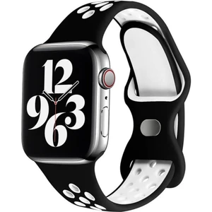Apple Watch  S-M 42 44 45MM Uyumlu Delikli Nike Spor Kordon