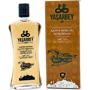 YAŞAR BEY MARDİN ÖZEL KAHVE KOKUSU KOLONYASI 250 ML (ÖZEL CAM ŞİŞE-SİLİNDİR HEDİYELİK KUTU)
