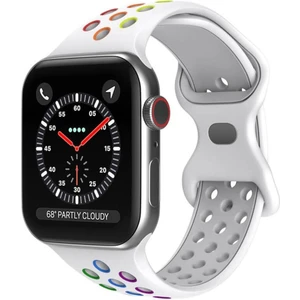 Apple Watch  S-M 42 44 45MM Uyumlu Delikli Nike Spor Kordon