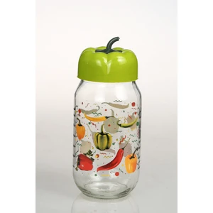 Royaleks Group Biber Kapaklı Desenli Kavanoz 1000 cc ROYALEKS-BKD1000