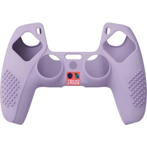 Ps5 Dualsense Uyumlu Joystick Koruyucu Silikon Kılıf Lila Noktalı