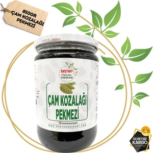Baştan Yöresel Otun Ateşinde Kaynamış Çam Kozalağı Pekmezi 850gram