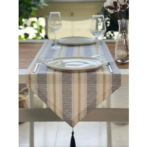 Desen İzmir Desenizmir Zarif Desenli Runner Örtü