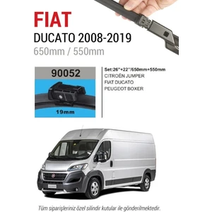 Arslan Oto Ducato-Jumper-Boxer Silecek takımı +Cam Sabunu