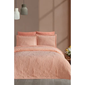 Nice Yatak Örtüsü Tek Kişilik Somon