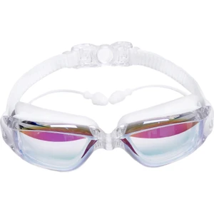 Yüzmek Gözlüğü Su Havuzu Gözlüğü Erkekler Kadınlar Için Profesyonel Yüzmek Gözlük Beyaz (Yurt Dışından)