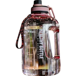 Eternal 2200ML Sızdırmaz Su Şişesi - Siyah (Yurt Dışından)