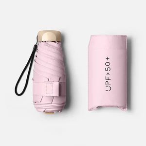 Shanxiu Store Ultra Hafif Rüzgar Geçirmez Yazlık Güneş Şemsiyesi - Açık Krem (Yurt Dışından)