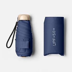 Shanxiu Store Ultra Hafif Rüzgar Geçirmez Yazlık Güneş Şemsiyesi - Açık Krem (Yurt Dışından)
