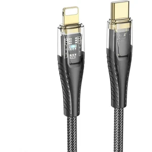 1.2 mt 27W Pd Type C To iPhone Lightning Şarj Data Kablosu,ultra Hızlı Dayanıklı Örgü Kablo