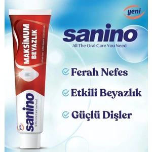 Diş Macunu Maksimum Beyazlık 75 Ml