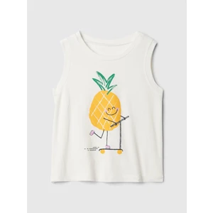 Kız Bebek Kırık Beyaz Organik Pamuk Mix And Match Atlet