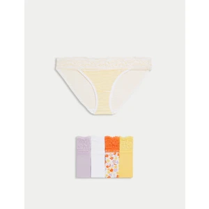 Marks & Spencer 5'li Dantel Detaylı Bikini Külot Seti