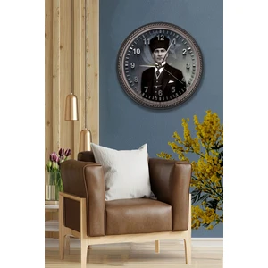 Emya Home Atatürk Duvar Saati - 29 cm