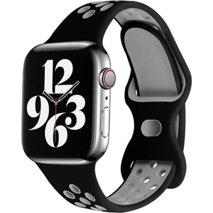 Apple Watch M-L 38 40 41 Uyumlu Delikli Nike Spor Kordon