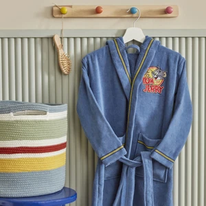 Karaca Home Tom ve Jerry Kapüşonlu Bornoz 4/6 Yaş