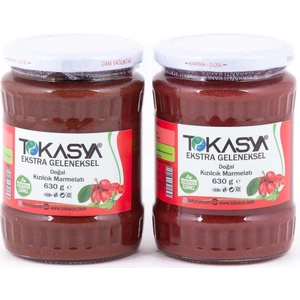 Doğal Kızılcık Marmelatı 630 G (2 Li Kavanoz)