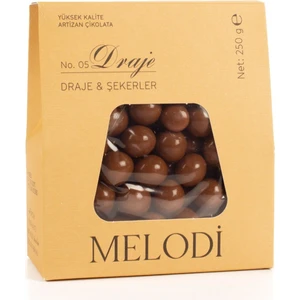 Melodi Çikolata Sütlü Çikolatalı Fındık Draje - 250gr