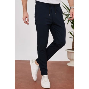 Bay Aygün 4014 Duble Paça Joger Düz Pantolon_lacivert